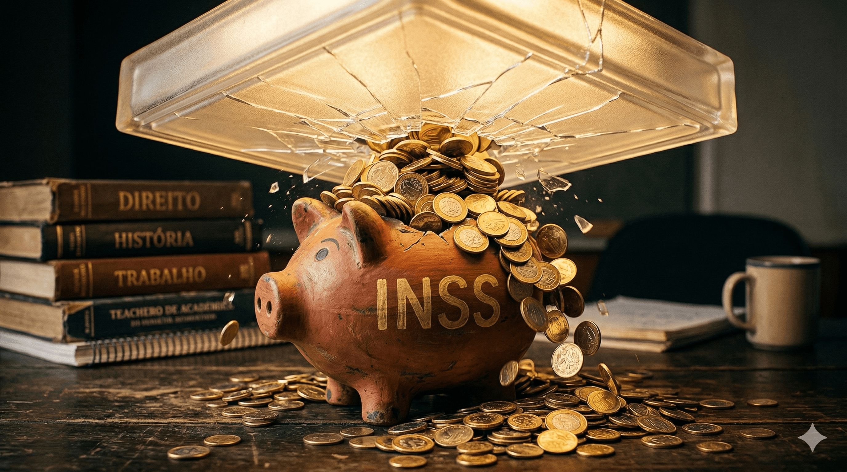 Ilustração do item Recolhimento maior de INSS